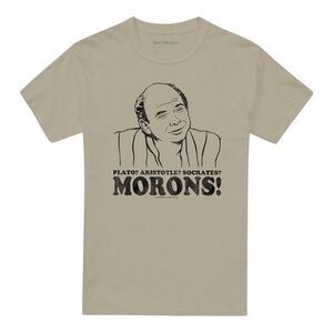 The Princess Bride Unisex Adult Morons T-Shirt / Sand